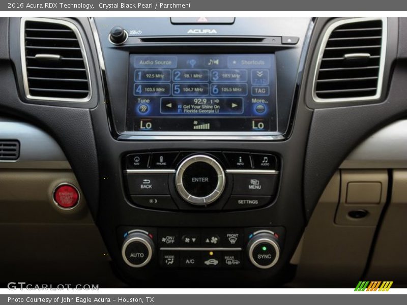 Crystal Black Pearl / Parchment 2016 Acura RDX Technology
