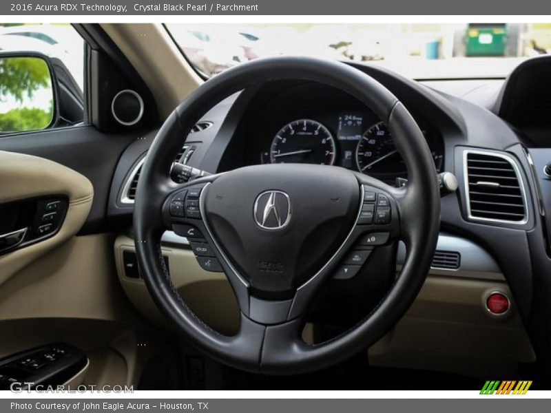Crystal Black Pearl / Parchment 2016 Acura RDX Technology