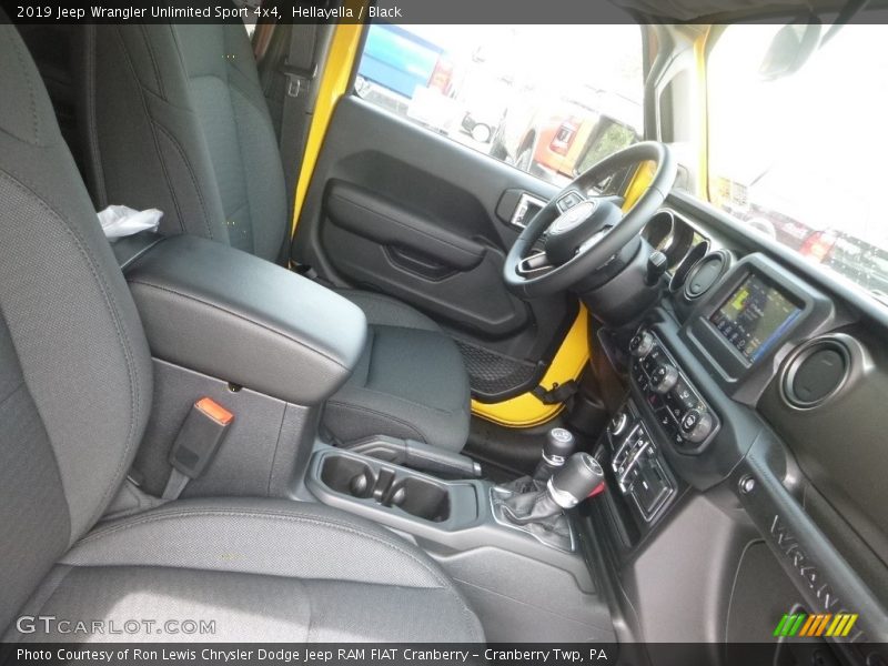 Hellayella / Black 2019 Jeep Wrangler Unlimited Sport 4x4