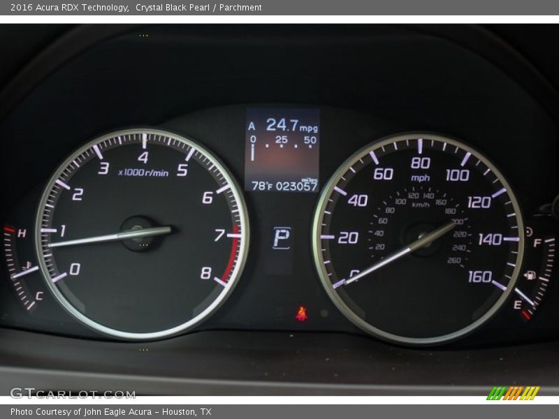 Crystal Black Pearl / Parchment 2016 Acura RDX Technology