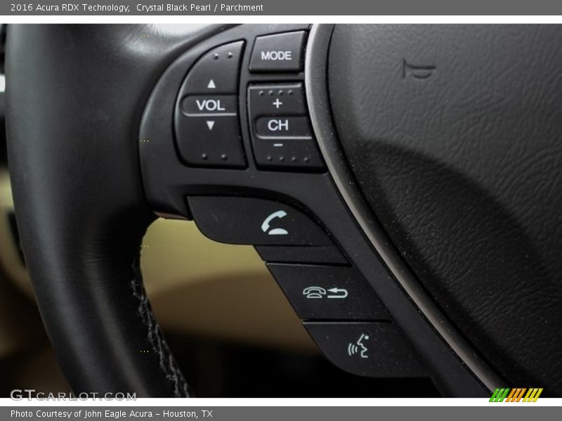 Crystal Black Pearl / Parchment 2016 Acura RDX Technology
