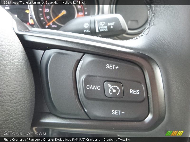 Hellayella / Black 2019 Jeep Wrangler Unlimited Sport 4x4