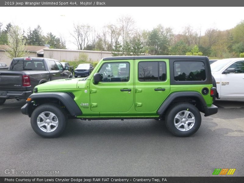 Mojito! / Black 2019 Jeep Wrangler Unlimited Sport 4x4