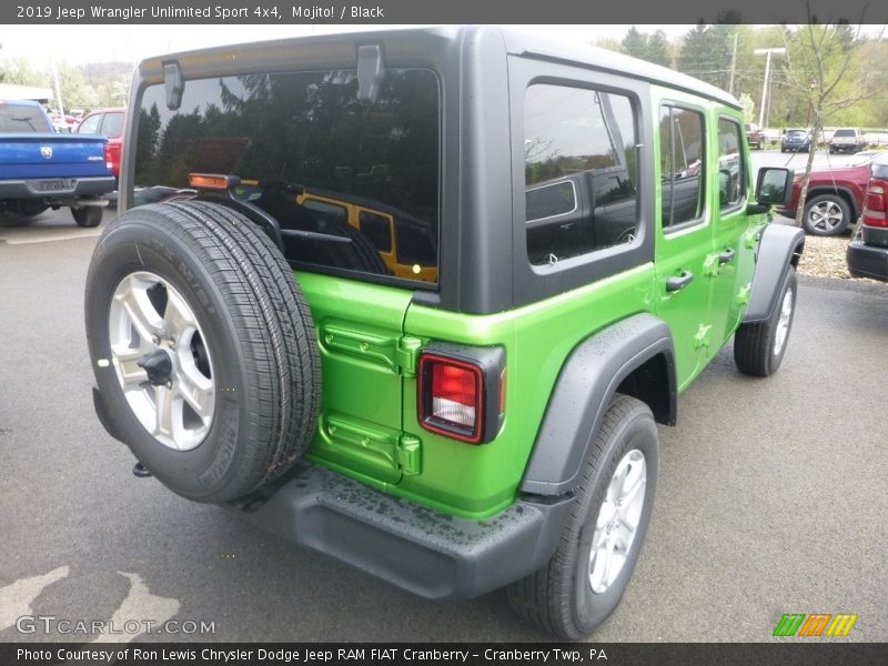 Mojito! / Black 2019 Jeep Wrangler Unlimited Sport 4x4