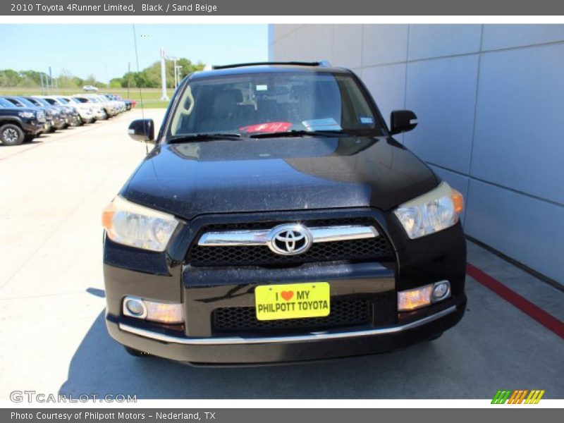 Black / Sand Beige 2010 Toyota 4Runner Limited