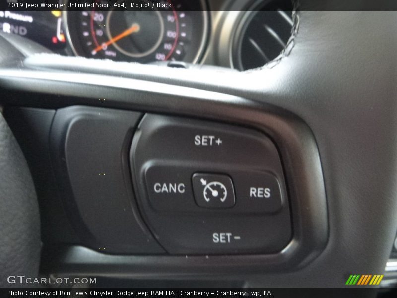 Mojito! / Black 2019 Jeep Wrangler Unlimited Sport 4x4