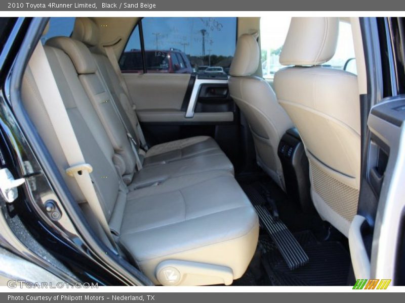 Black / Sand Beige 2010 Toyota 4Runner Limited