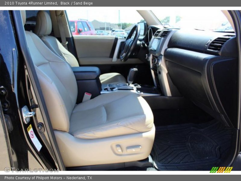 Black / Sand Beige 2010 Toyota 4Runner Limited