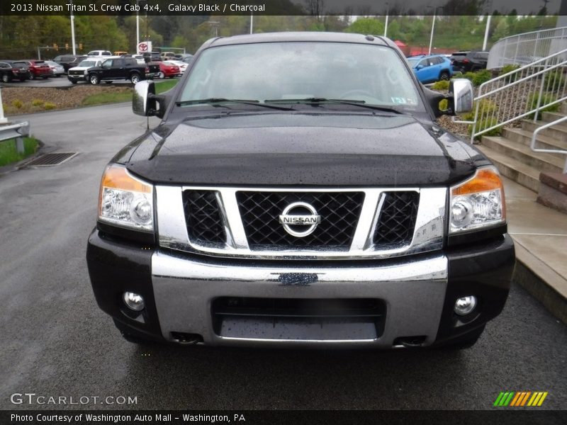 Galaxy Black / Charcoal 2013 Nissan Titan SL Crew Cab 4x4