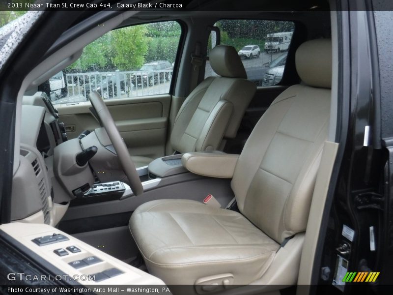 Galaxy Black / Charcoal 2013 Nissan Titan SL Crew Cab 4x4