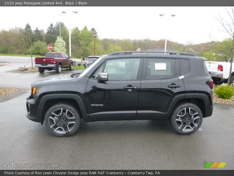 Black / Black 2019 Jeep Renegade Limited 4x4