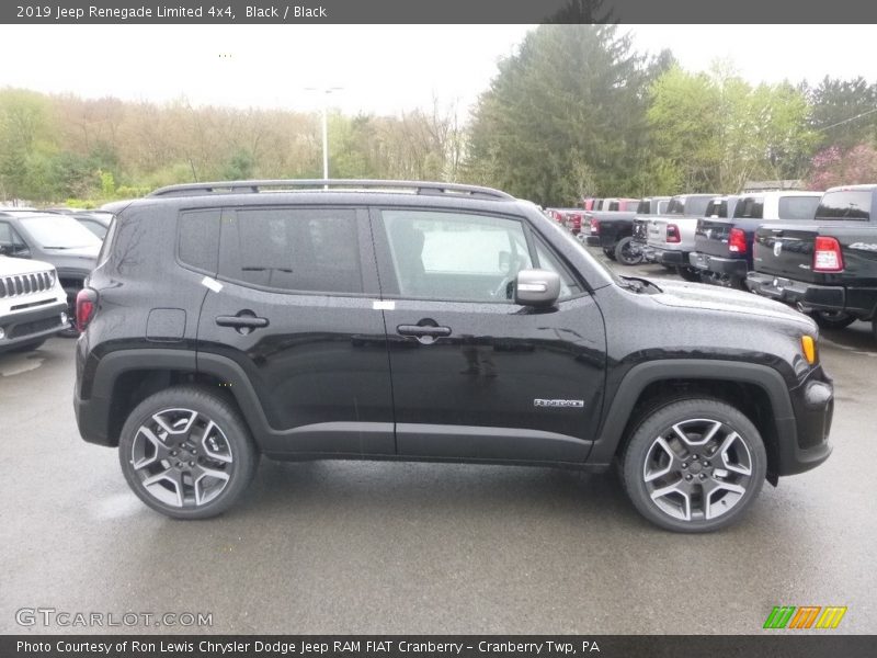 Black / Black 2019 Jeep Renegade Limited 4x4