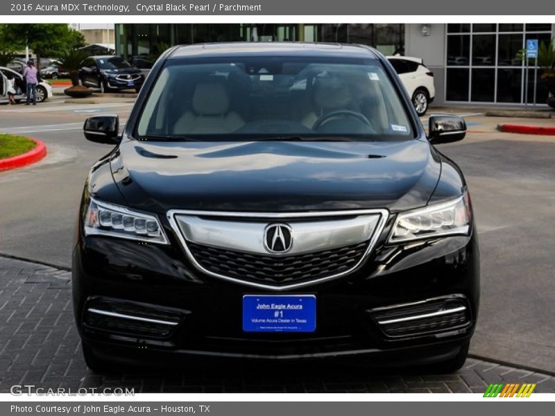 Crystal Black Pearl / Parchment 2016 Acura MDX Technology