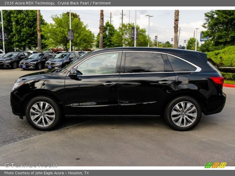 Crystal Black Pearl / Parchment 2016 Acura MDX Technology