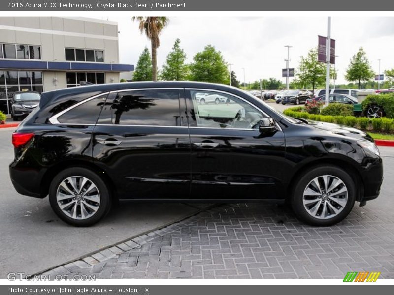 Crystal Black Pearl / Parchment 2016 Acura MDX Technology