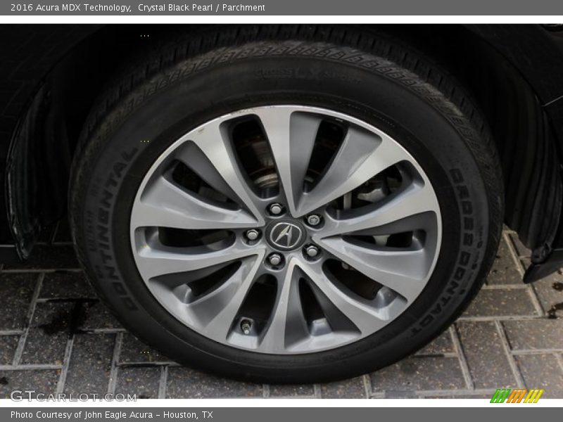 Crystal Black Pearl / Parchment 2016 Acura MDX Technology