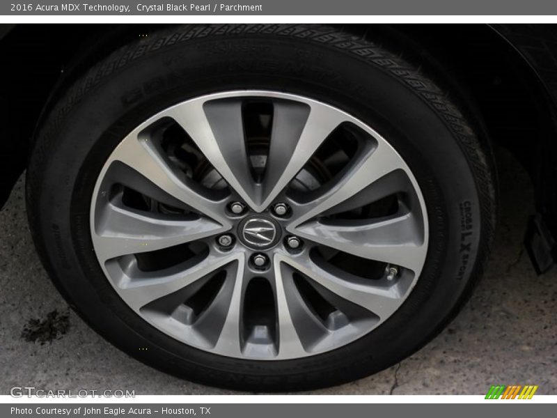 Crystal Black Pearl / Parchment 2016 Acura MDX Technology