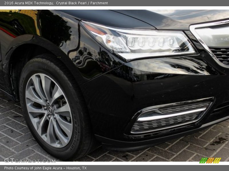 Crystal Black Pearl / Parchment 2016 Acura MDX Technology