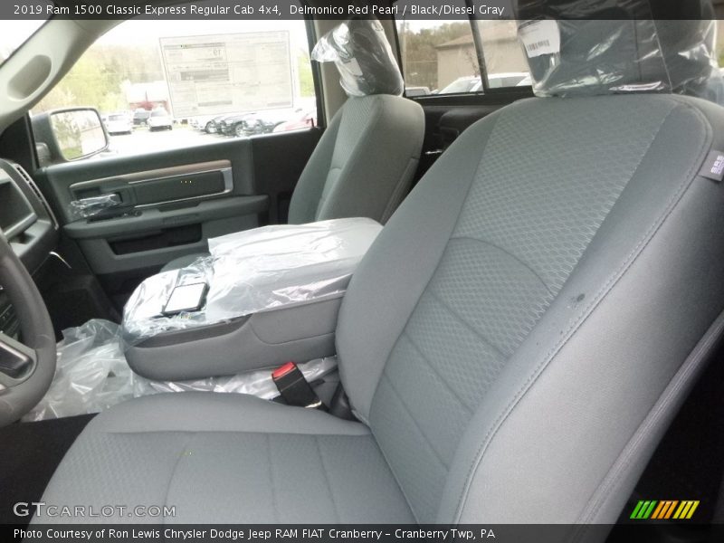 Delmonico Red Pearl / Black/Diesel Gray 2019 Ram 1500 Classic Express Regular Cab 4x4