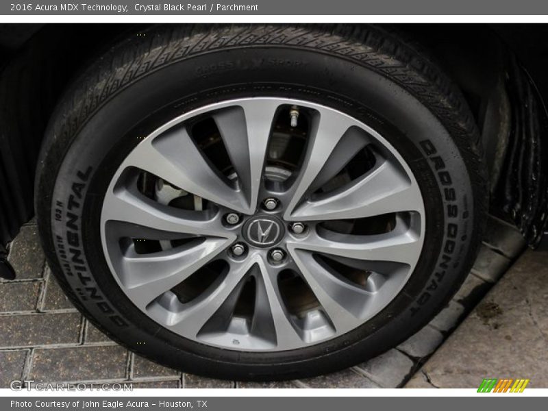 Crystal Black Pearl / Parchment 2016 Acura MDX Technology