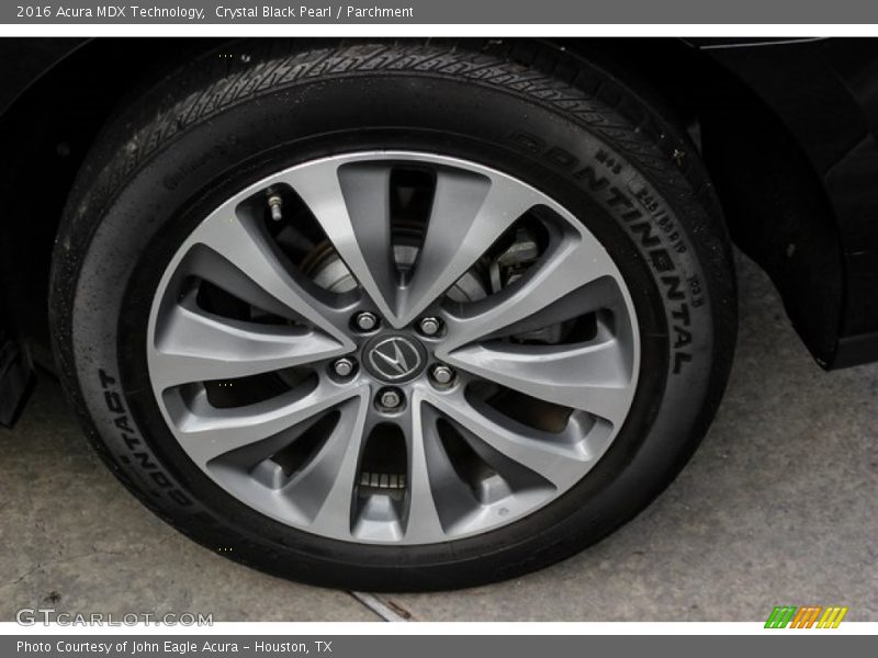 Crystal Black Pearl / Parchment 2016 Acura MDX Technology
