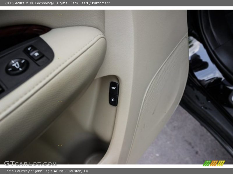 Crystal Black Pearl / Parchment 2016 Acura MDX Technology
