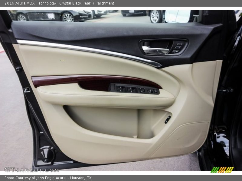 Crystal Black Pearl / Parchment 2016 Acura MDX Technology