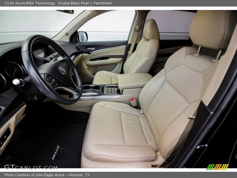 Crystal Black Pearl / Parchment 2016 Acura MDX Technology