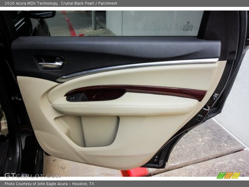 Crystal Black Pearl / Parchment 2016 Acura MDX Technology