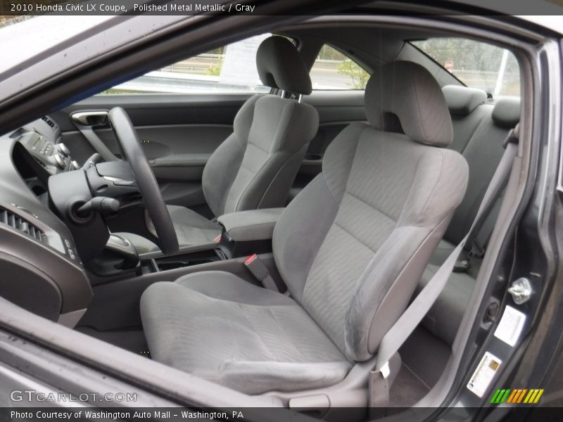 Polished Metal Metallic / Gray 2010 Honda Civic LX Coupe