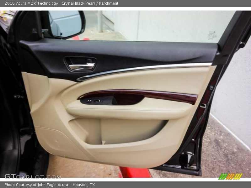 Crystal Black Pearl / Parchment 2016 Acura MDX Technology