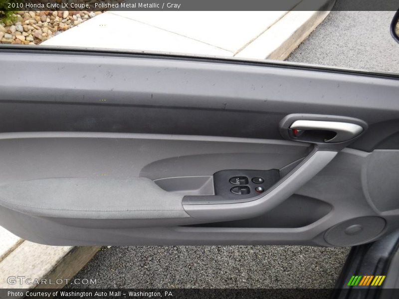 Polished Metal Metallic / Gray 2010 Honda Civic LX Coupe
