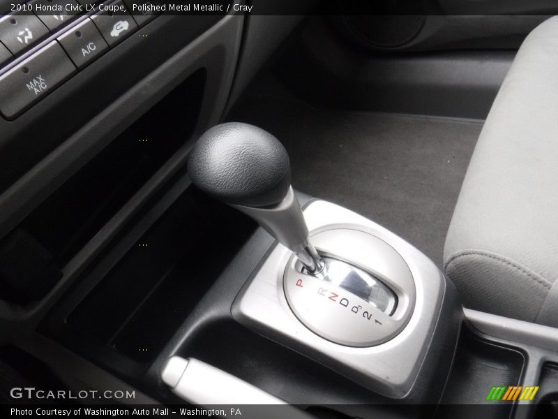 Polished Metal Metallic / Gray 2010 Honda Civic LX Coupe
