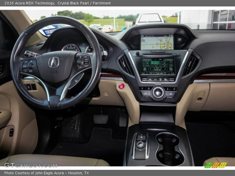 Crystal Black Pearl / Parchment 2016 Acura MDX Technology
