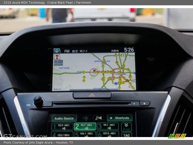 Crystal Black Pearl / Parchment 2016 Acura MDX Technology