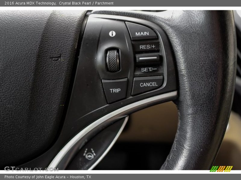 Crystal Black Pearl / Parchment 2016 Acura MDX Technology
