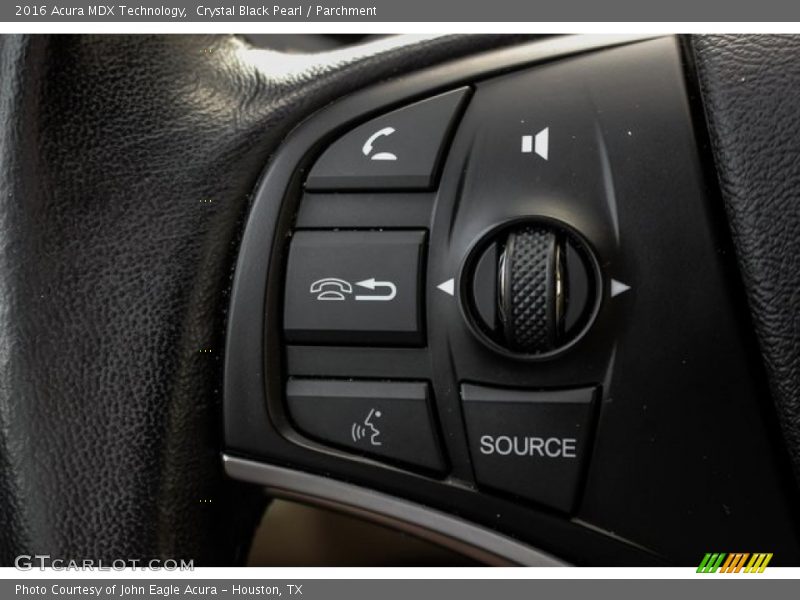 Crystal Black Pearl / Parchment 2016 Acura MDX Technology
