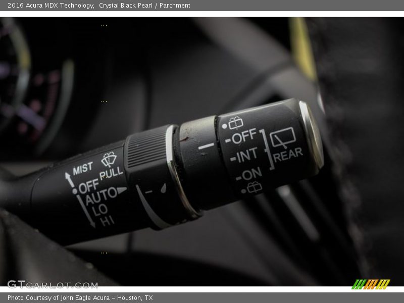Crystal Black Pearl / Parchment 2016 Acura MDX Technology