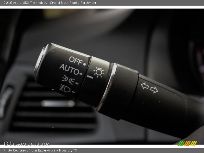 Crystal Black Pearl / Parchment 2016 Acura MDX Technology