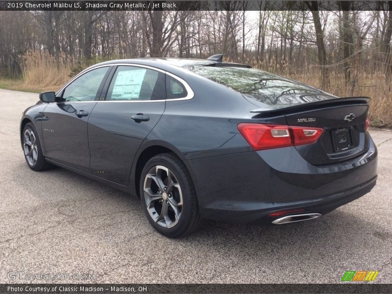 Shadow Gray Metallic / Jet Black 2019 Chevrolet Malibu LS