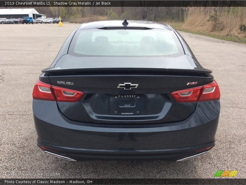Shadow Gray Metallic / Jet Black 2019 Chevrolet Malibu LS