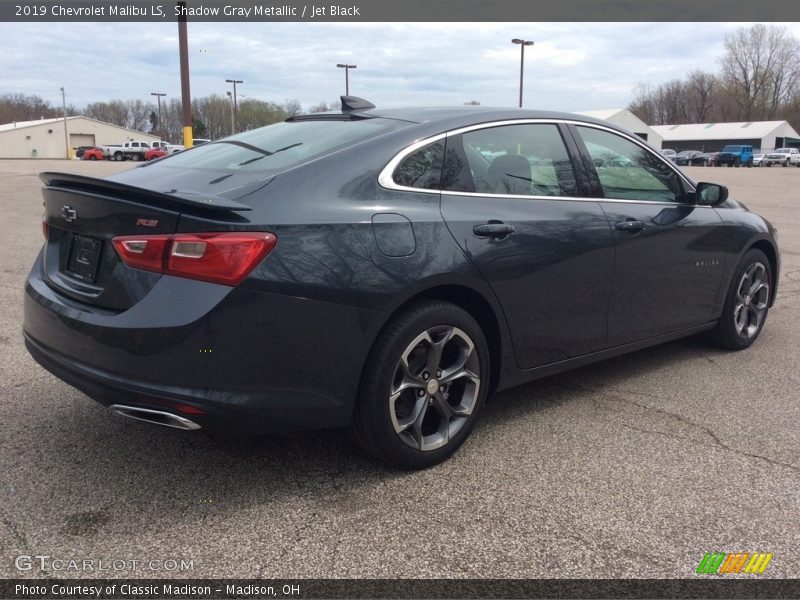 Shadow Gray Metallic / Jet Black 2019 Chevrolet Malibu LS