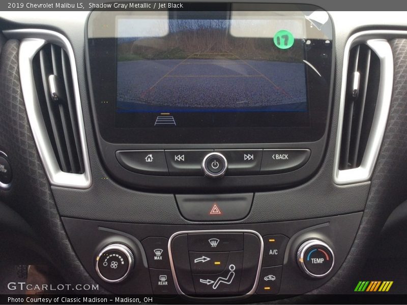 Shadow Gray Metallic / Jet Black 2019 Chevrolet Malibu LS