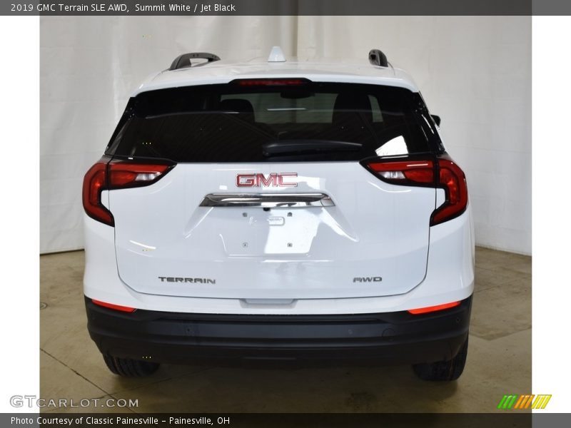 Summit White / Jet Black 2019 GMC Terrain SLE AWD