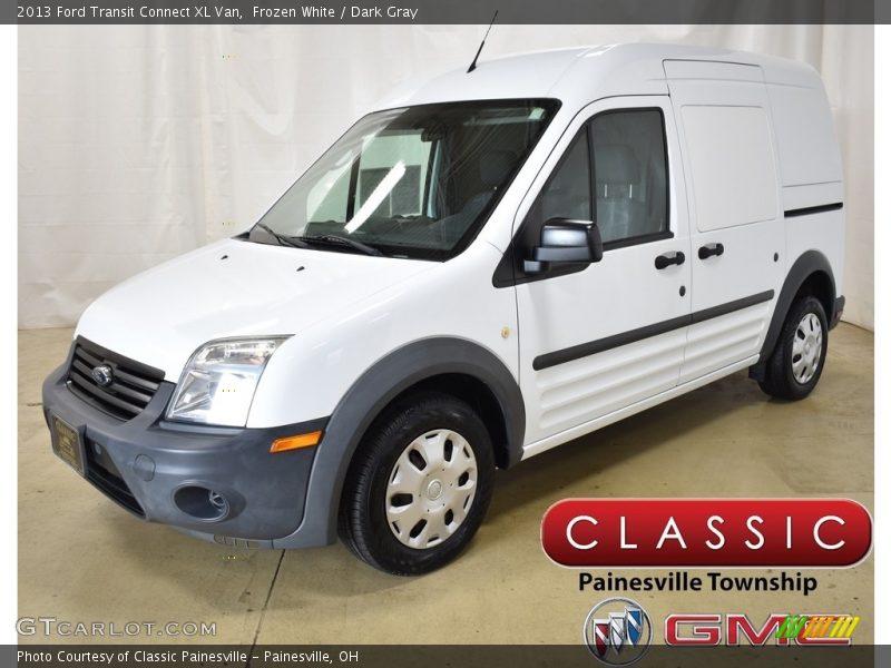 Frozen White / Dark Gray 2013 Ford Transit Connect XL Van