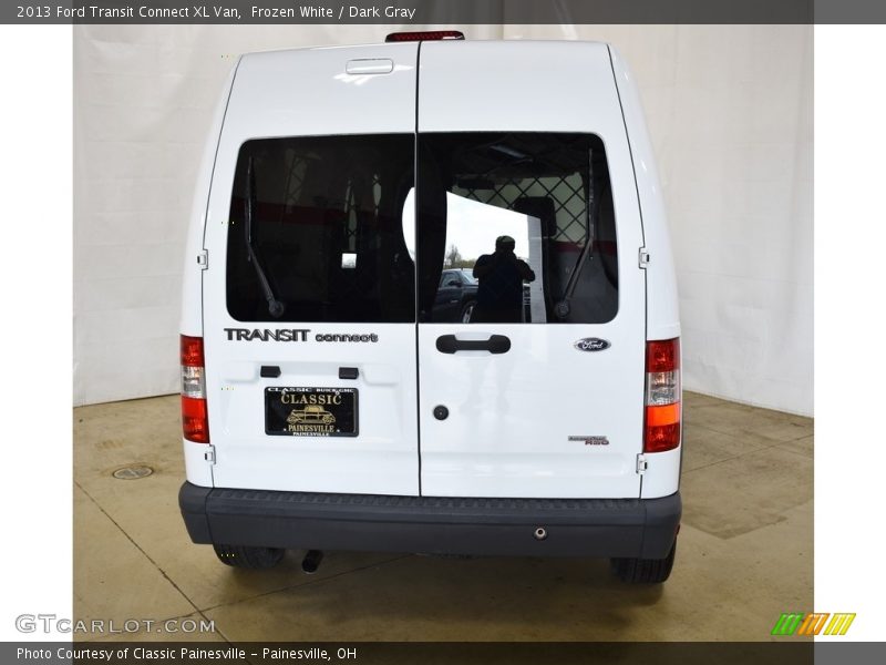 Frozen White / Dark Gray 2013 Ford Transit Connect XL Van