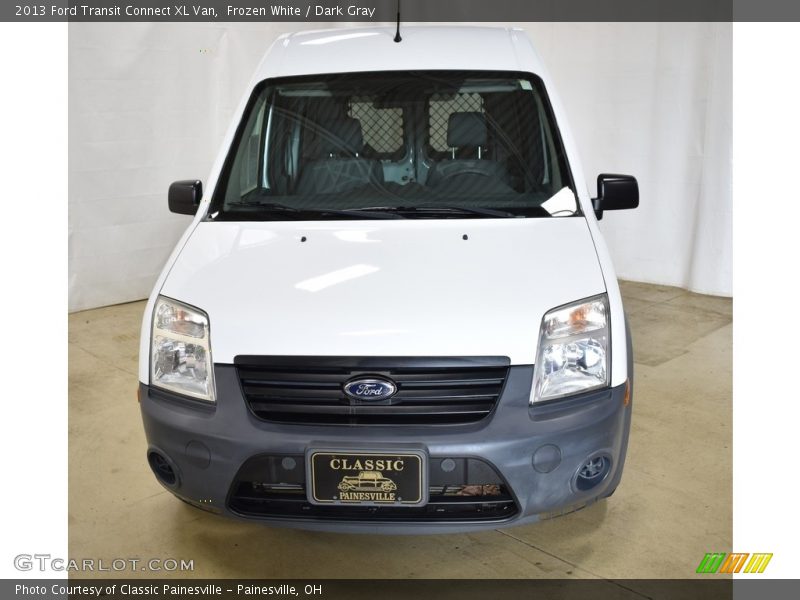Frozen White / Dark Gray 2013 Ford Transit Connect XL Van