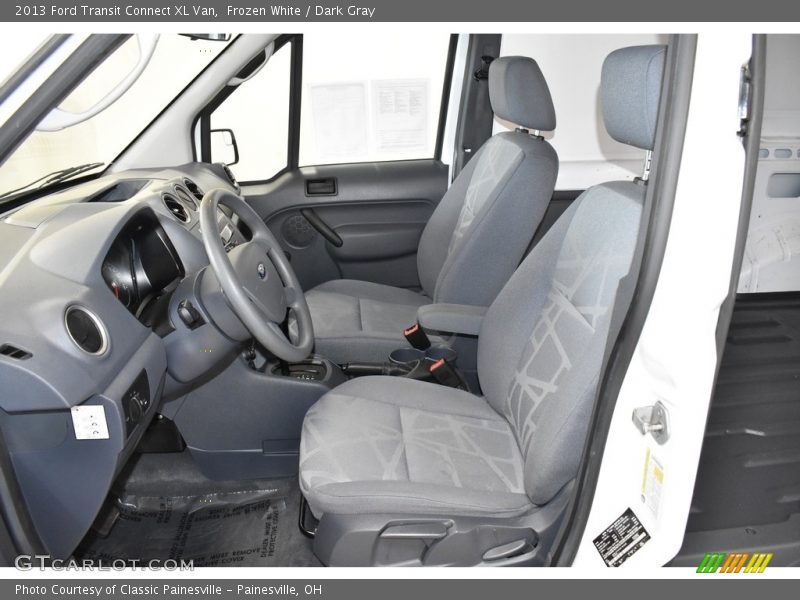 Frozen White / Dark Gray 2013 Ford Transit Connect XL Van
