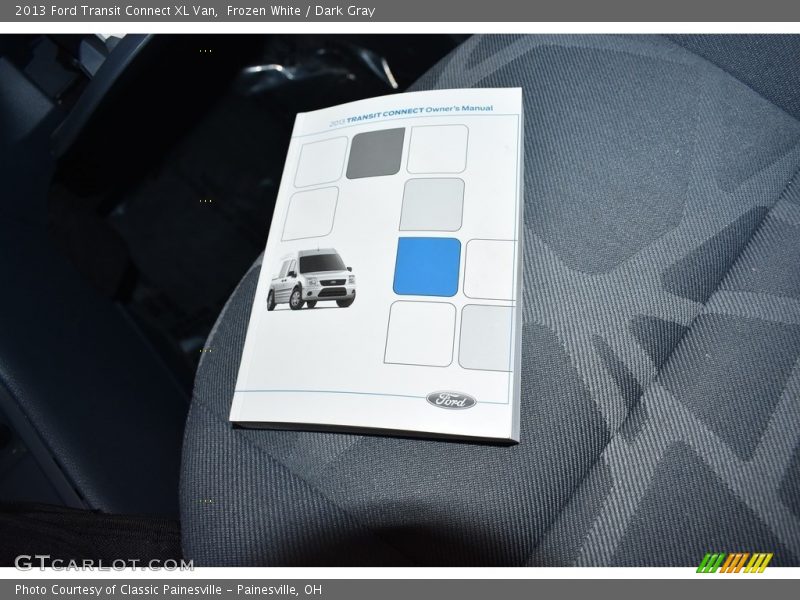 Frozen White / Dark Gray 2013 Ford Transit Connect XL Van