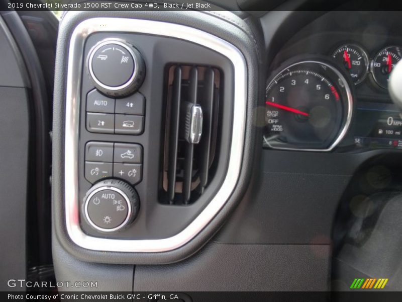 Black / Jet Black 2019 Chevrolet Silverado 1500 RST Crew Cab 4WD